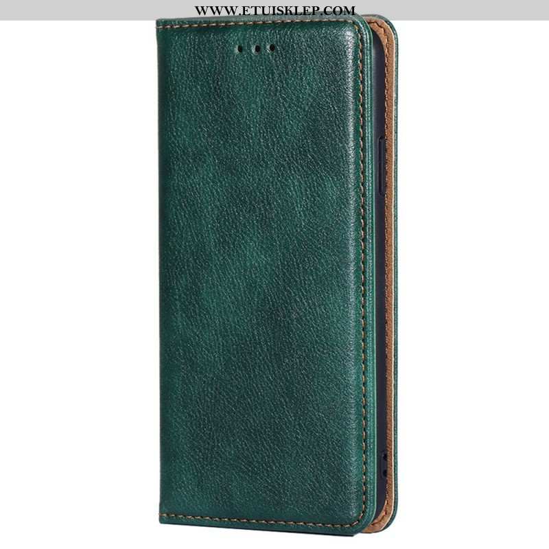 Etui Na Telefon do Xiaomi Redmi Note 11 Pro / 11 Pro 5G Etui Folio Przeszycia Ze Sztucznej Skóry